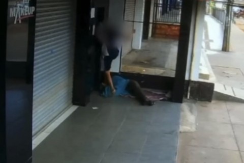 Jovem espanca morador de rua no Paranoá após flagrante de ato obsceno em via pública