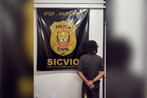PCDF prende homem que matou jovem a pauladas dentro de casa no Itapoã.