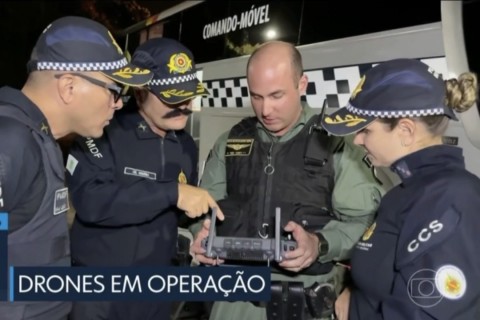 PMDF realiza Operação Eclipse com drones para reforçar segurança no Paranoá e Itapoã